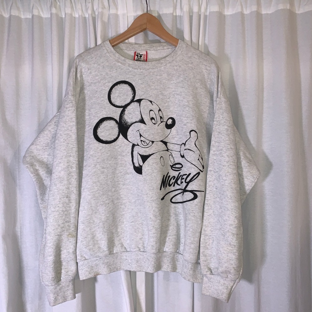 vintage disney mickey crewneck